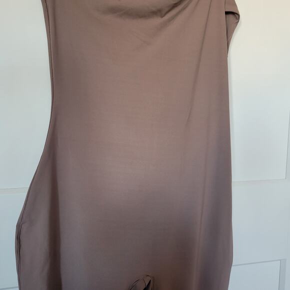 SKIMS One Shoulder Jumpsuit  Umber - Picture 3 of 8